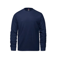 24/7 Breeze Men's Long Sleeve Crewneck Ring Spun Tee