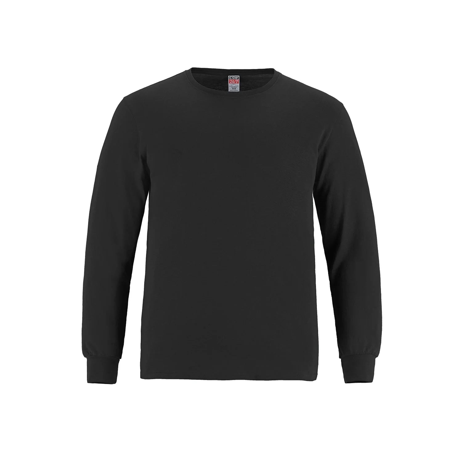 24/7 Breeze Youth Long Sleeve Crewneck Ring Spun Tee