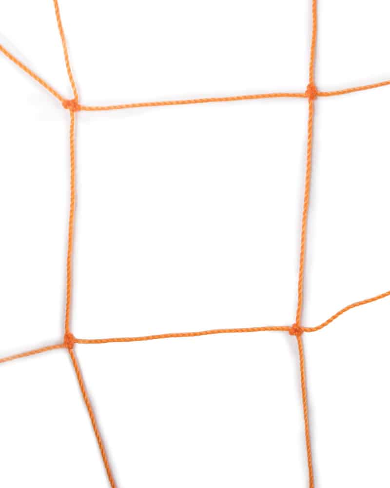 360 Orange 2.5mm Soccer Net Institutional