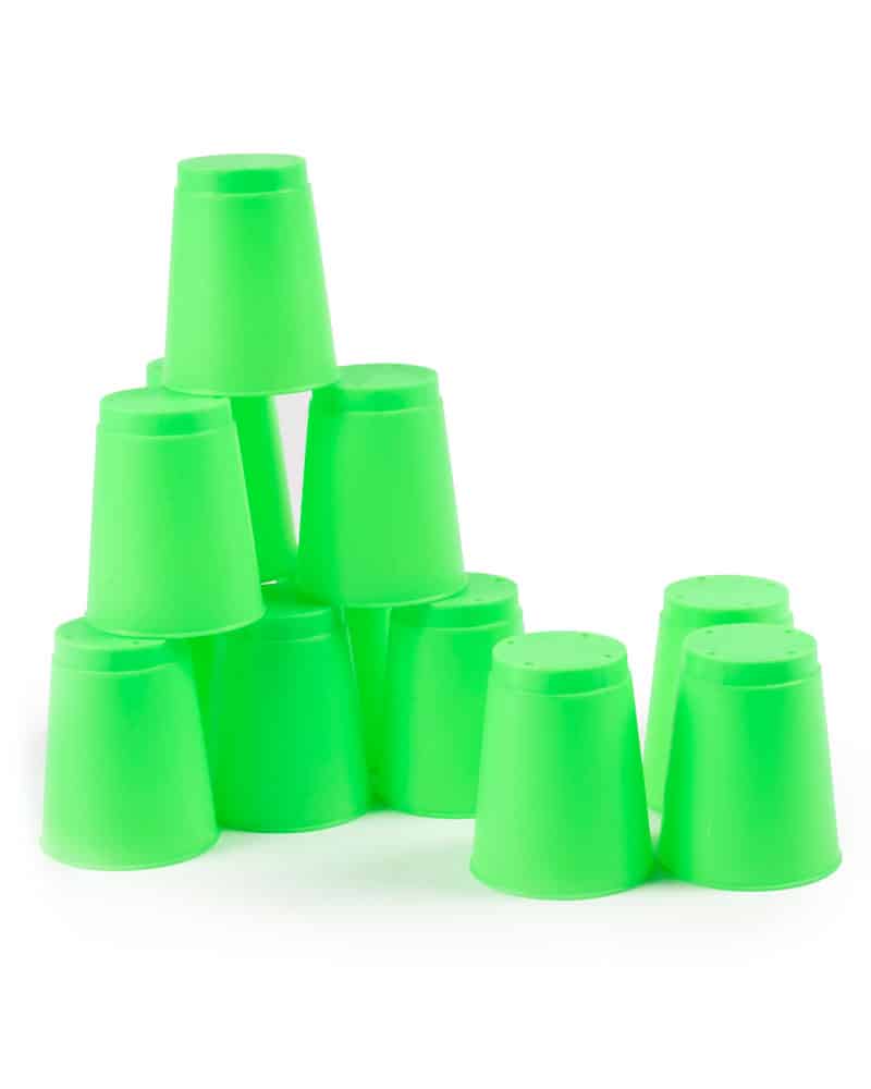 360 Stacking Cup Green - Set of 12