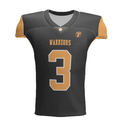 OneTEAM Custom PRO Hybrid BLITZ Football Jersey - DECORATED - Men/Youth