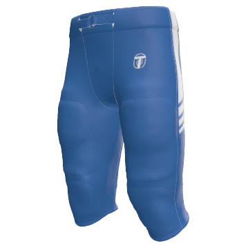 OneTEAM Custom PRO Hybrid Football Pants - Constructed (Integrated Belt) - Men/Youth