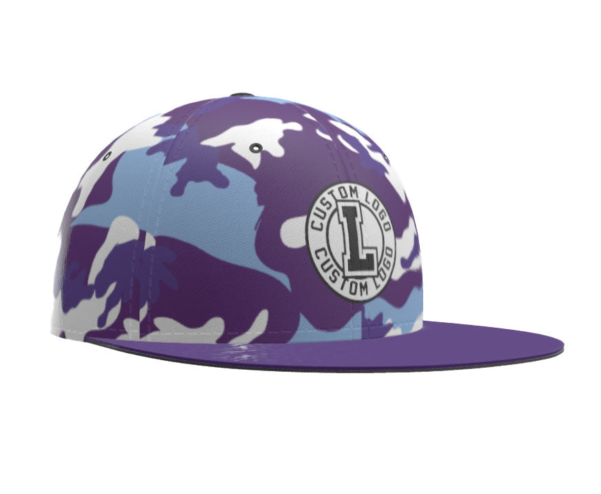 OneTEAM Custom PRO Stretch Fit Cap - Flat Brim