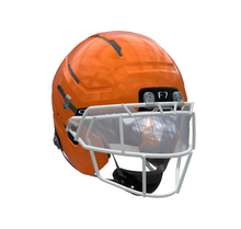 Schutt F7 Pro Football Helmet w/ attached Ti faceguard and 4pt Pro QT and Oakley Clear Switch Visor