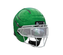 Schutt F7 Pro Football Helmet w/ attached Ti faceguard and 4pt Pro QT and Oakley Clear Switch Visor