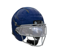 Schutt F7 Pro Football Helmet w/ attached Ti faceguard and 4pt Pro QT and Oakley Clear Switch Visor