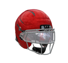 Schutt F7 Pro Football Helmet w/ attached Ti faceguard and 4pt Pro QT and Oakley Clear Switch Visor