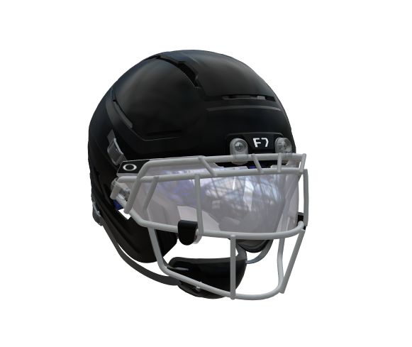 Schutt F7 AiR Youth ELITE - Stock Color w/ Titanium Guard, Sm. Hardcup Chin Strap, Oakley Clear Visor