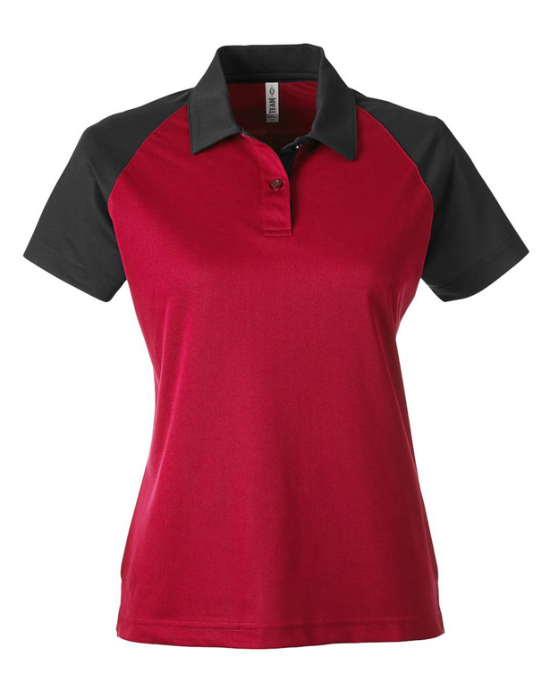 Team 365 Ladies' Command Snag Protection Colorblock Polo Womens