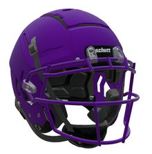 Schutt Youth F7 LX1 Football Helmet with Attached Carbon Steel Faceguard