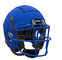 Schutt Youth F7 LX1 Football Helmet with Attached Carbon Steel Faceguard