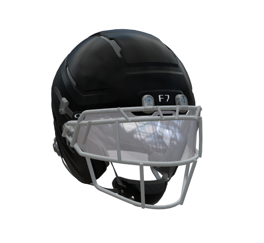 Schutt F7 PRO QB Football Helmet w/attached TI Faceguard