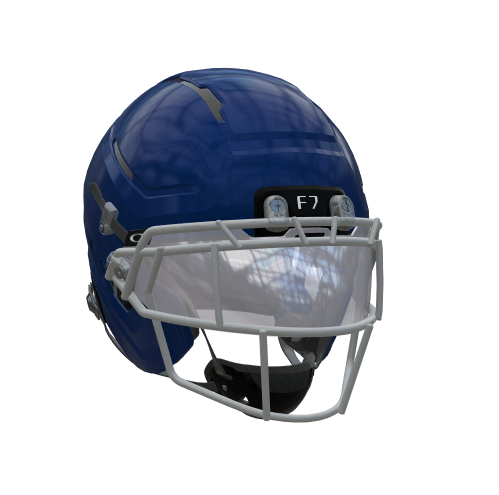 Schutt F7 PRO QB Football Helmet w/attached TI Faceguard