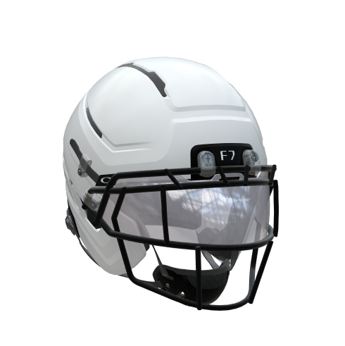 Schutt F7 PRO QB Football Helmet w/attached TI Faceguard