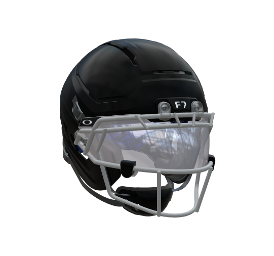 F7 AiR Youth ELITE - CTO- w/ Titanium Guard, Sm. Hardcup Chin Strap, Oakley Clear Visor