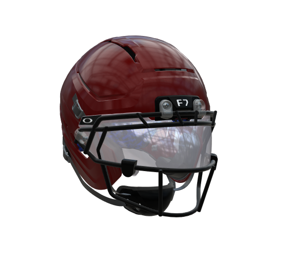 F7 AiR Youth ELITE - CTO- w/ Titanium Guard, Sm. Hardcup Chin Strap, Oakley Clear Visor