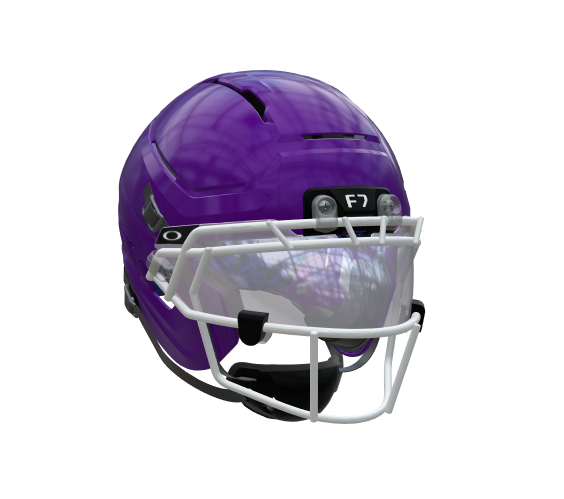 F7 AiR Youth ELITE - CTO- w/ Titanium Guard, Sm. Hardcup Chin Strap, Oakley Clear Visor