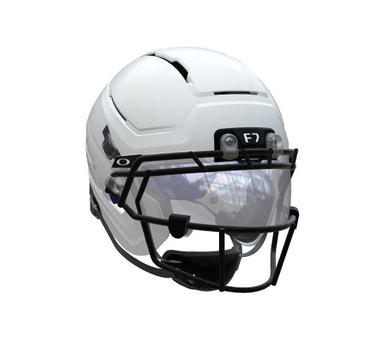 F7 AiR Youth ELITE - CTO- w/ Titanium Guard, Sm. Hardcup Chin Strap, Oakley Clear Visor