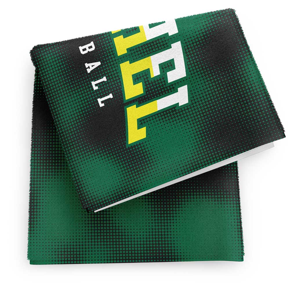 OneTEAM Custom PRO Ultrasoft Microfiber Towel - 12" x 17"