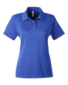 Team 365 Ladies' Zone Sonic Heather Performance Polo Womens