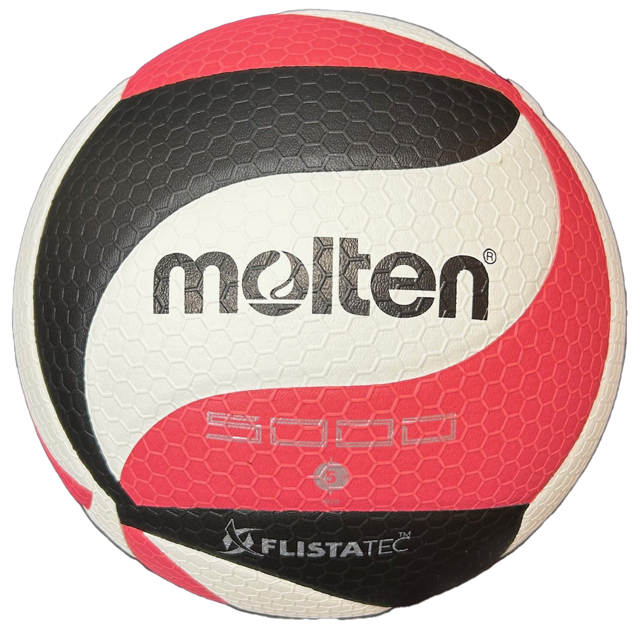 Molten Elite Competition Volleyball - Black/Red