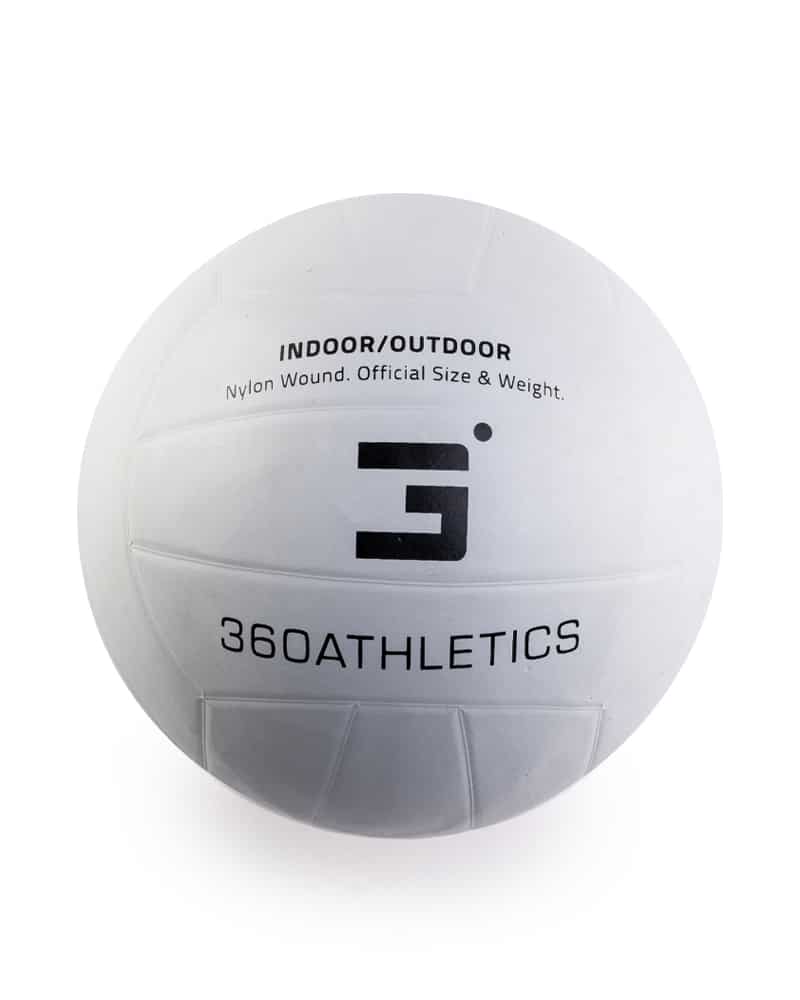 360 Rubber Volleyball - Size 5 - White