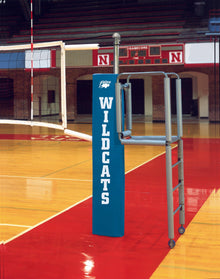 Bison Centerline Elite Aluminum Complete Volleyball System W/O Sockets
