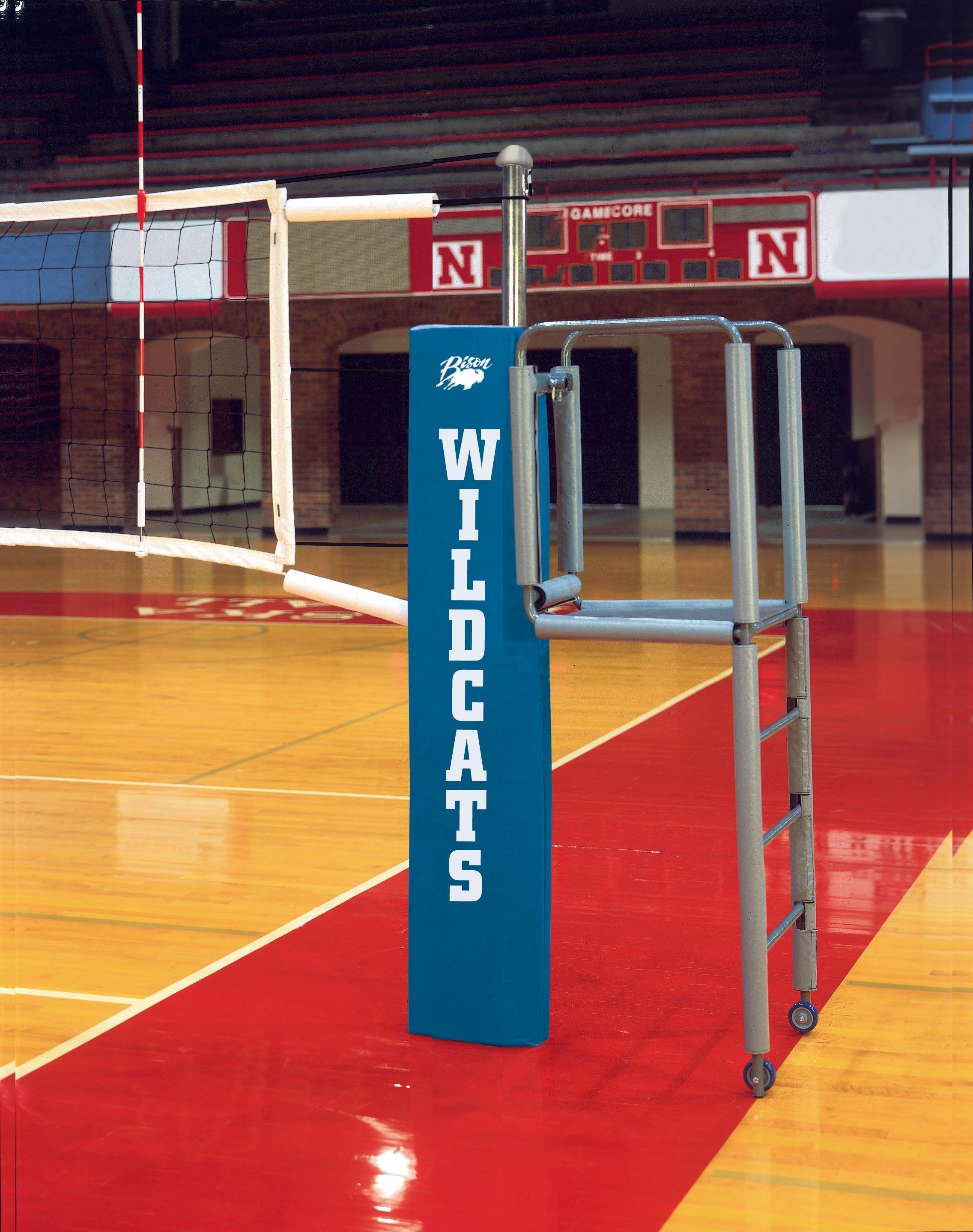 Bison Centerline Elite Aluminum Complete Volleyball System W/O Sockets