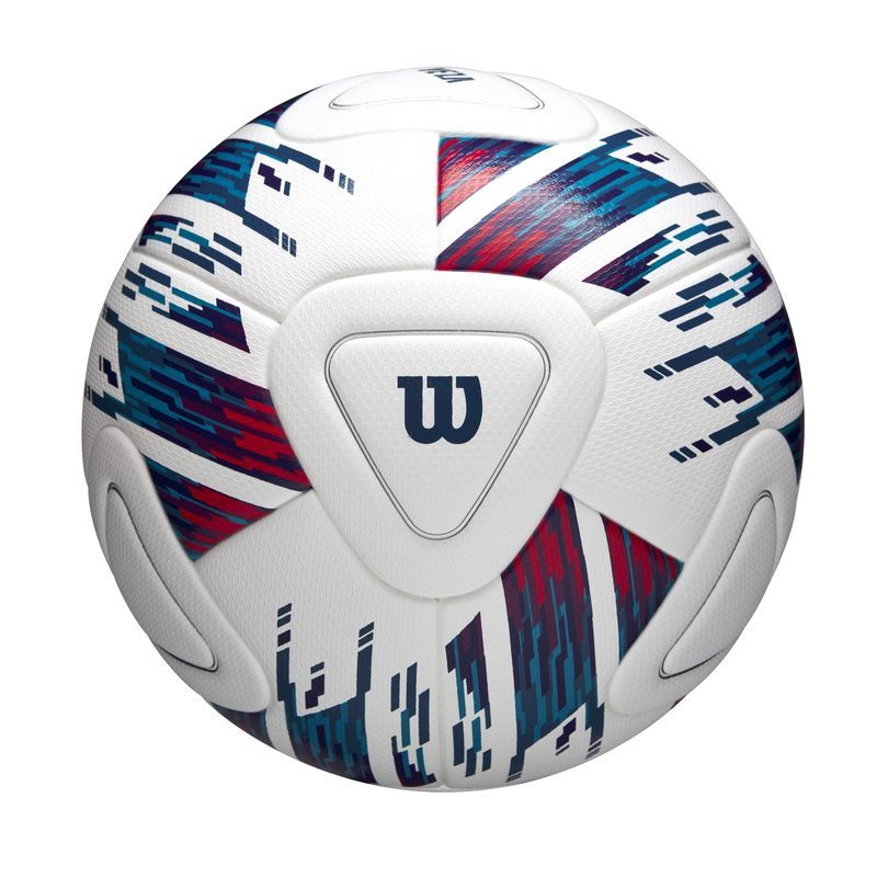 Wilson NCAA Veza Match Ball - Partially Inflated - White/Multi