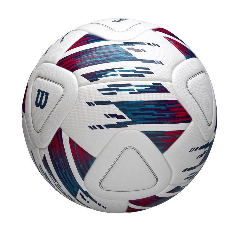 Wilson NCAA Veza Match Ball - Partially Inflated - White/Multi