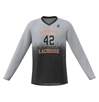 OneTEAM Custom EXPRESS CORE Long Sleeve V-Neck Tee - Men/Youth