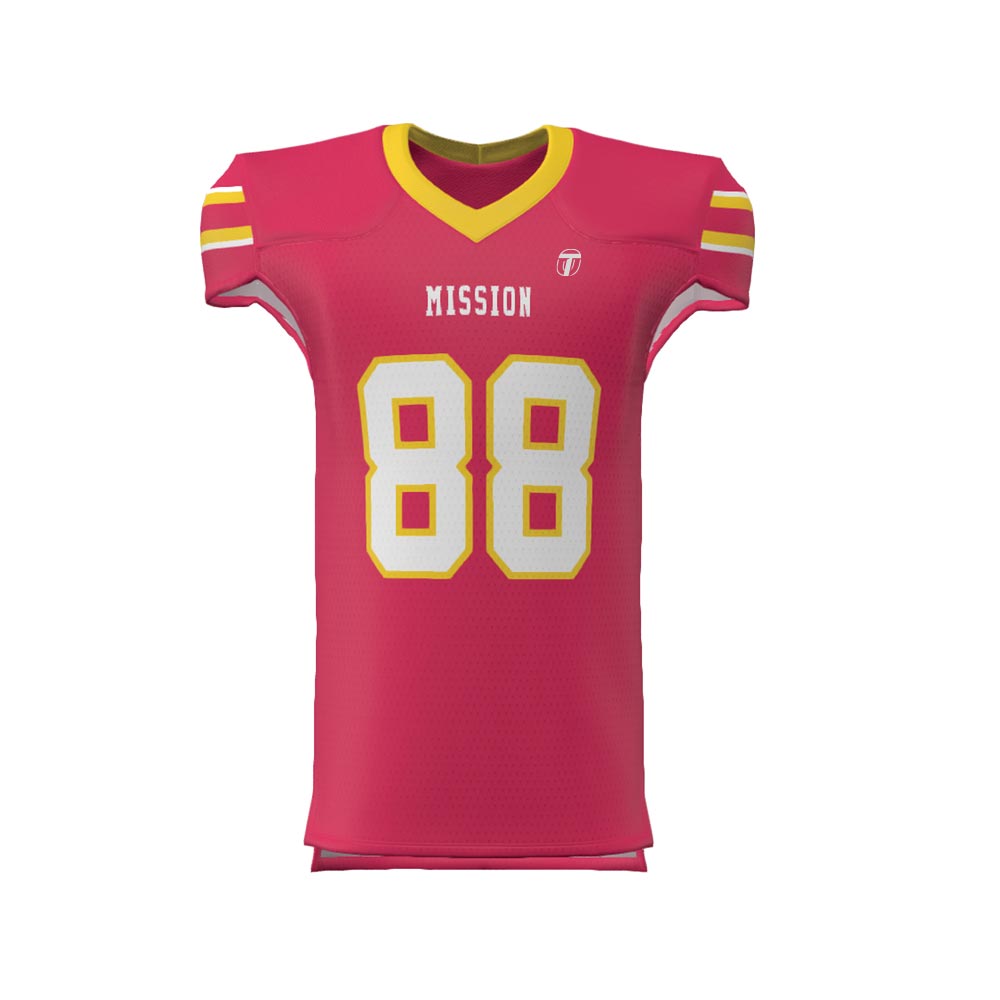 OneTEAM Custom CORE Hybrid Football Jersey - DECORATED - Men/Youth