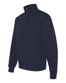Jerzees NuBlend Cadet Collar Quarter-Zip Sweatshirt