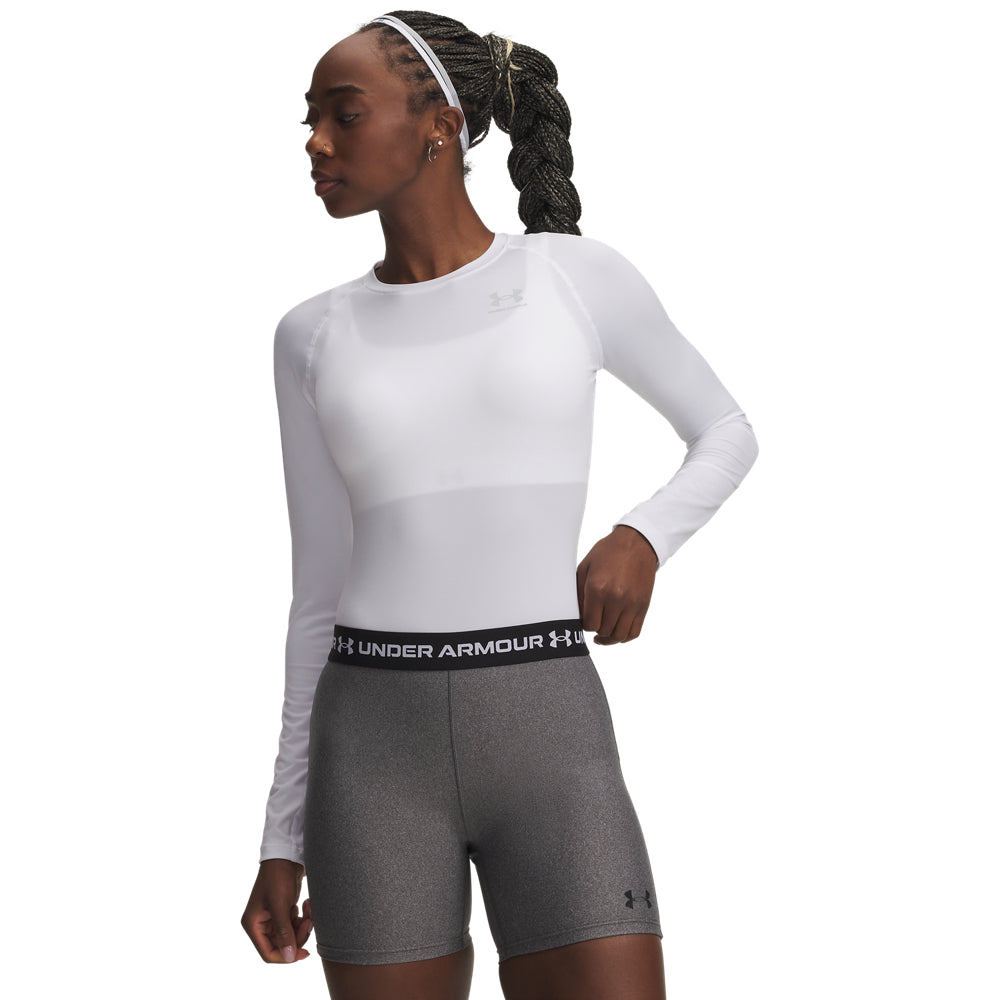 UA W HeatGear Compression Long Sleeve