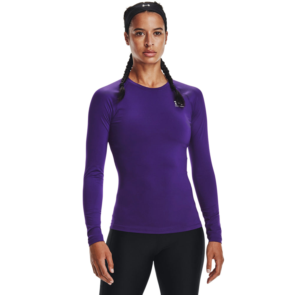 UA W HeatGear Compression Long Sleeve