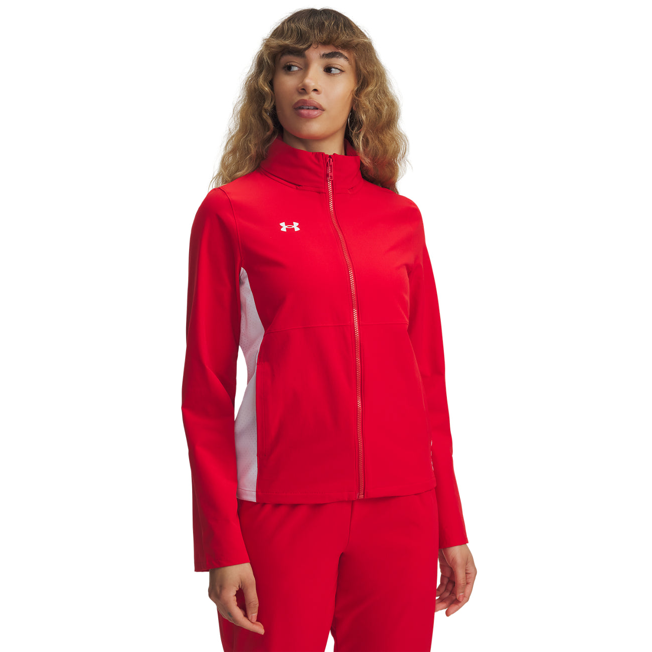 UA W Rival Stretch Woven Jacket