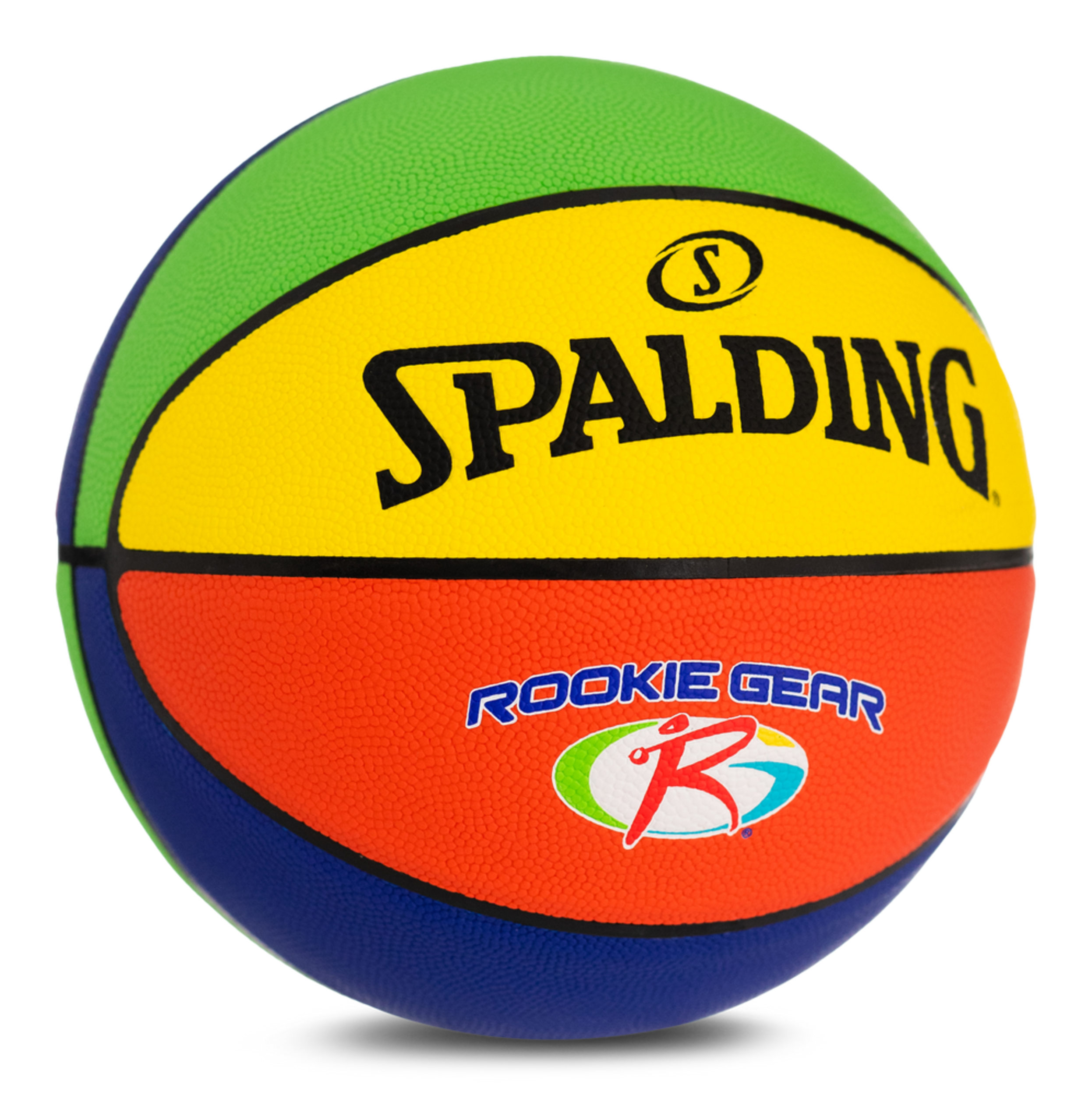 Spalding Rookie Gear Basketball - Multicolor - 27.5" (Bulk Deflate)