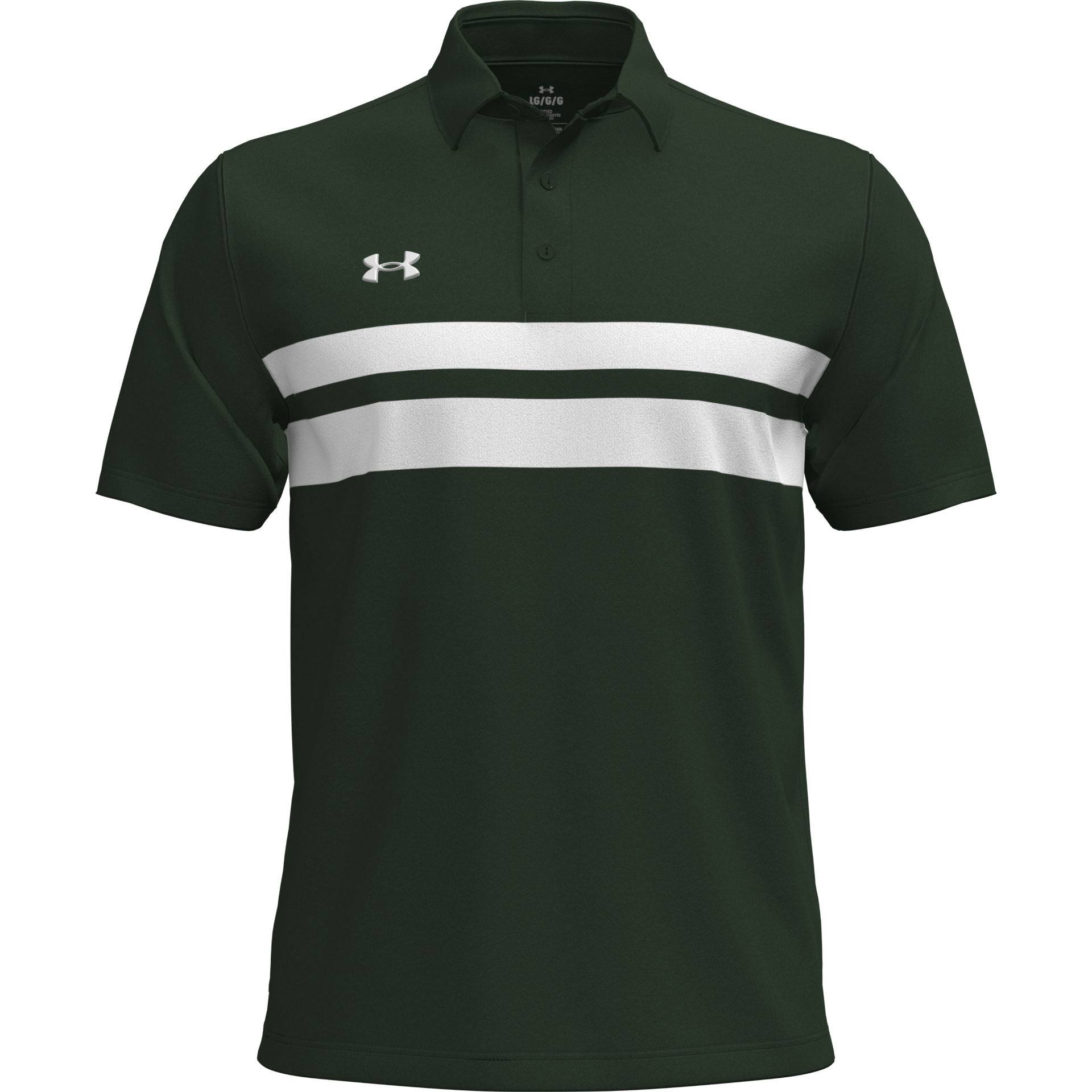 UA Mens Drive Team Dual Stripe Polo