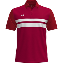 UA Mens Drive Team Dual Stripe Polo