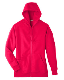 Team 365 Men's Zone HydroSport Heavyweight Full-Zip Hooded Sweatshirt