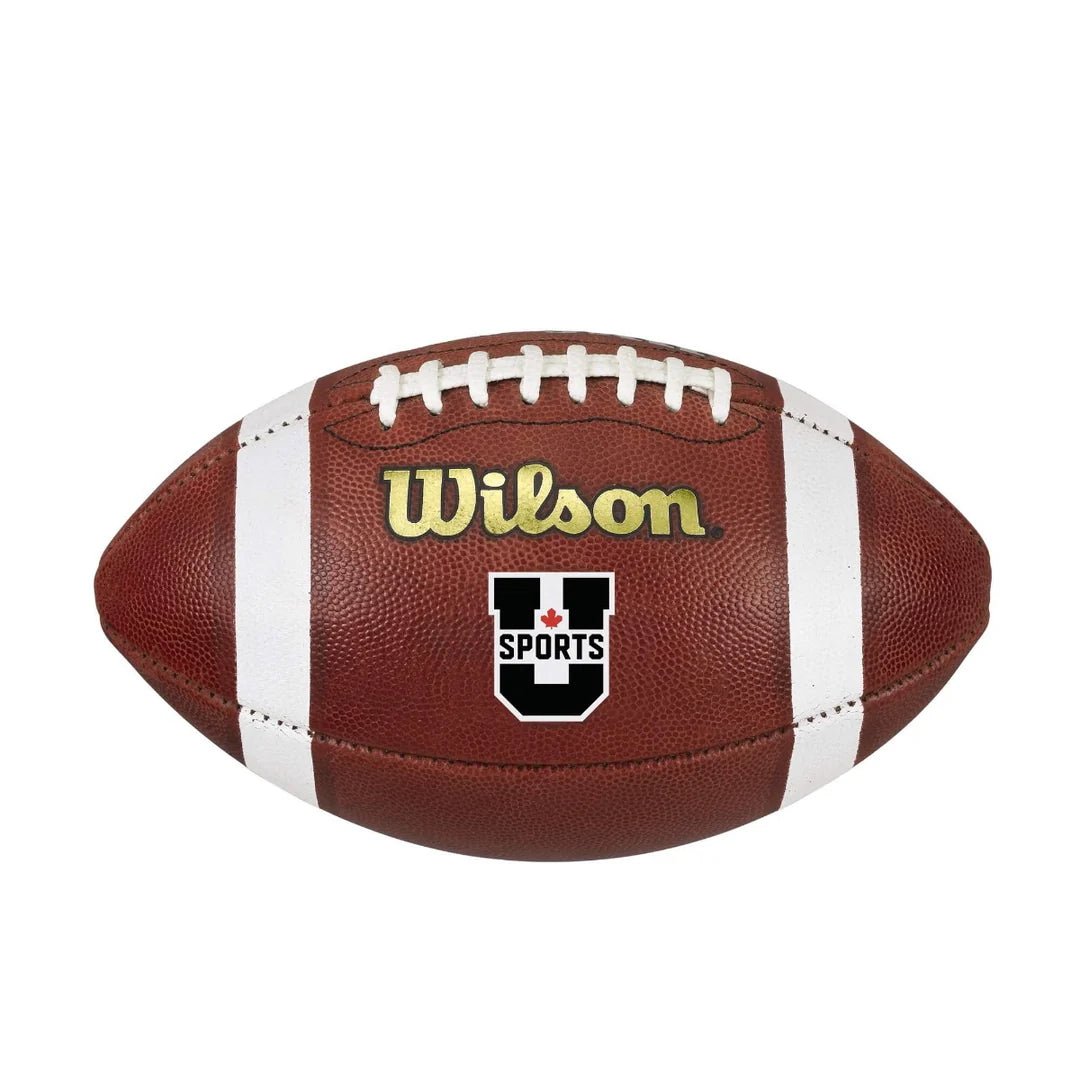 Wilson USport Leather Game Football