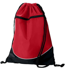 Augusta Tri-Colour Drawstring Backpack