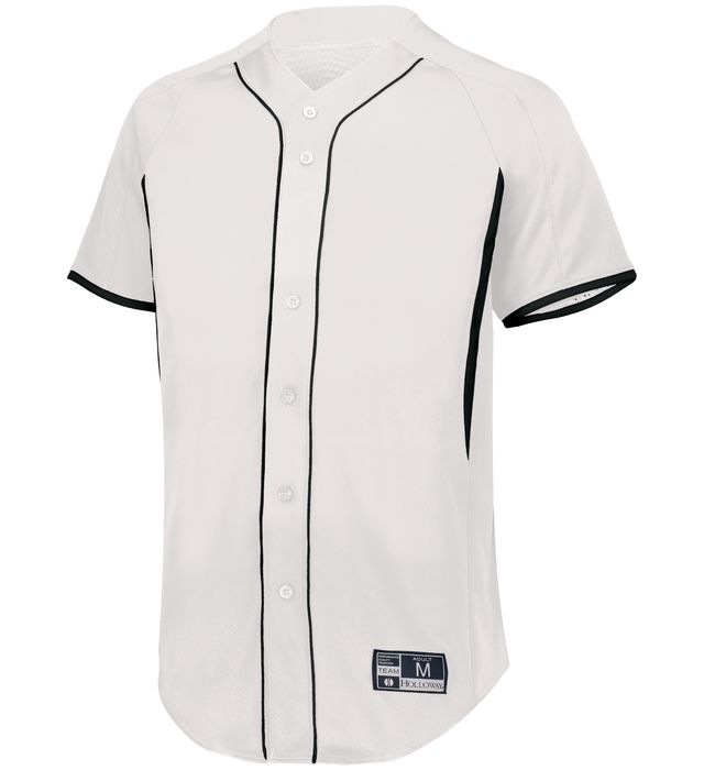Holloway Game7 FullButton Baseball Jersey Youth Sports
