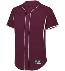 Holloway Game7 Full-Button Baseball Jersey Youth