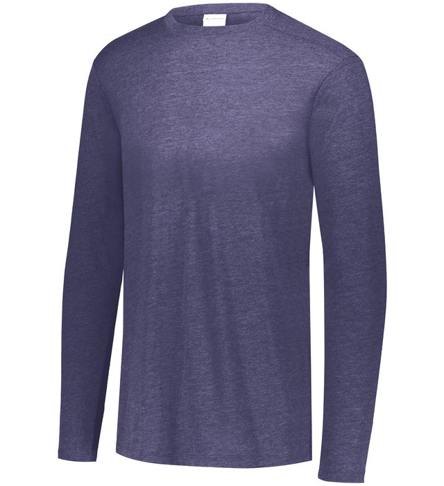 Augusta Lux Tri-Blend Long Sleeve Tee Youth