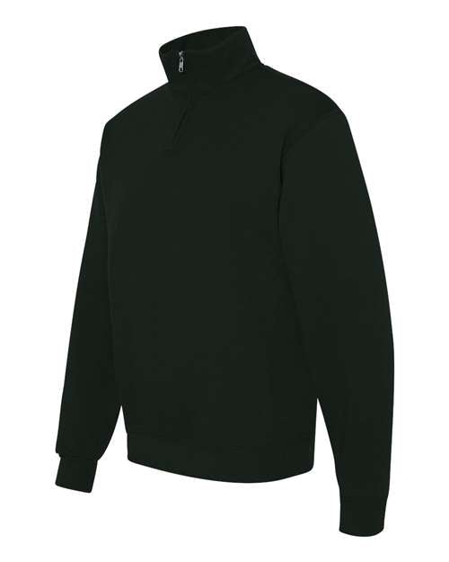 Jerzees NuBlend Cadet Collar Quarter-Zip Sweatshirt
