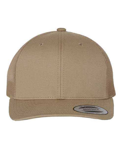 YP 6 Panel Retro Trucker Cap - OS