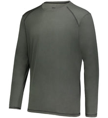 Augusta Super Soft-Spun Poly  Long Sleeve Tee Youth