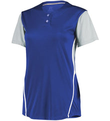 Russell Performance Two-Button Colour Block Jersey Womens